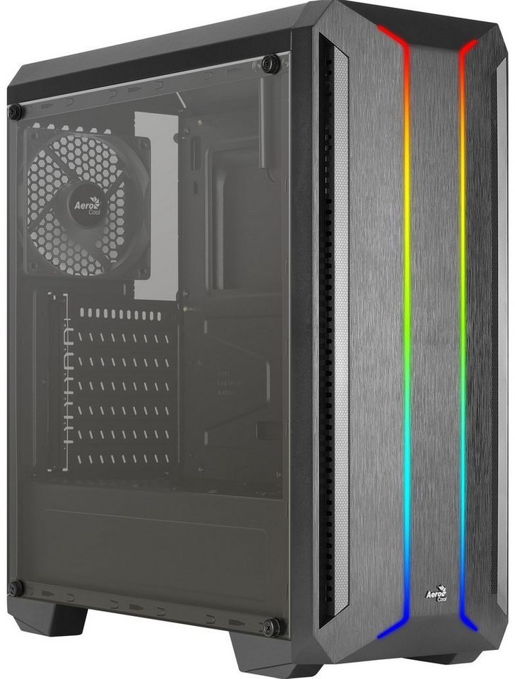 Aerocool PC-Gehäuse Aerocool Skyline ARGB, Tower-Gehäuse, (Seitenteil schwarz