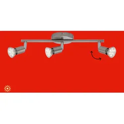 BRILONER LEUCHTEN LED Deckenleuchte "Simple", weiß, Lampen