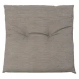 GO-DE Hockerauflage CHINOCO, Braun - 48 x 48 cm