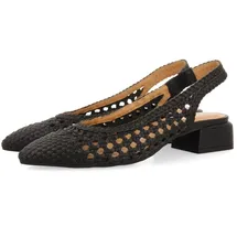 Gioseppo Fikove, geflochtene Ballerinas aus Leder, Schwarz, für Damen, Schwarz, 37 EU
