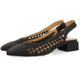 Gioseppo Fikove, geflochtene Ballerinas aus Leder, Schwarz, für Damen, Schwarz, 37 EU