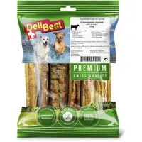 DeliBest Ochsenziemer Premium 15 Centimeter Hundekauartikel 6 x 250 Gramm