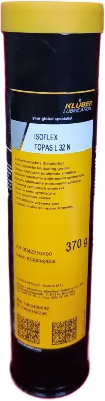 Klüber ISOFLEX TOPAS L 32 N, 370g Kartusche