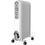 Ardes AR4R09S CURVY 9 Heizelemente, 3 Kräfte, 2000 W, silber – Weiß