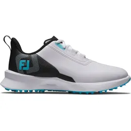 FootJoy Fuel Spikeless, weiß/schwarz/hellblau