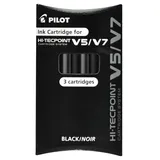 Pilot Pen Pilot Tintenpatronen für Tintenroller V5/V7 schwarz 3