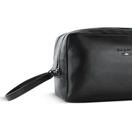 Bugatti Romeo Kulturbeutel Leder 22 cm schwarz