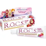 R.O.C.S. Zahncreme Kids Himbeere und Erdbeere