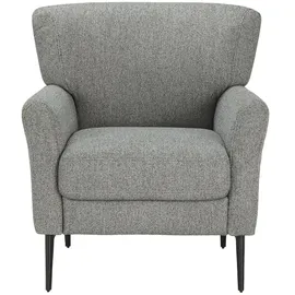 Schöner Wohnen Sessel Amadeo Webstoff 78 x 83 x 78 cm grau