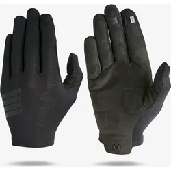 Fahrrad Handschuhe atmungsaktiv schwarz rauchschwarz 2XL