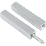 grundmann Drückerstift GEOS 247V geteilt 50 x 50 Stahl verzinkt