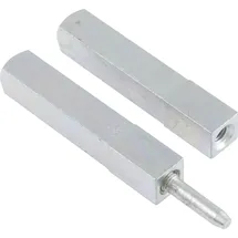 grundmann Drückerstift GEOS 247V geteilt 50 x 50 Stahl verzinkt