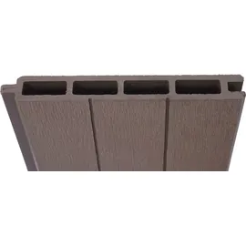 MCW Windschutz 180 x 100 cm Braun WPC 4 St.