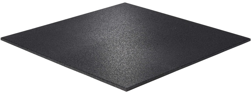 TRENDY SPORT Bodenmatte Rubber Flooring Segura 1000 schwarz 1,5 cm