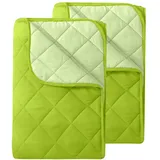 Wometo 2 Stück Microfaser Sommer Steppbett 155x220 cm, OEKO-TEX Schlaftextilien, Bettdecken