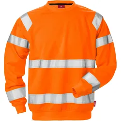Warnschutz Sweatshirt "7446 SHV" UV-Schutz - XXL - Orange