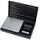 Intirilife Digitale Feinwaage in SCHWARZ - 200g - Wiegefläche 6.5x7.5 cm - Präzise Digitalwaage für S
