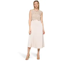 Betty Barclay Midikleid Beige/Grau 42