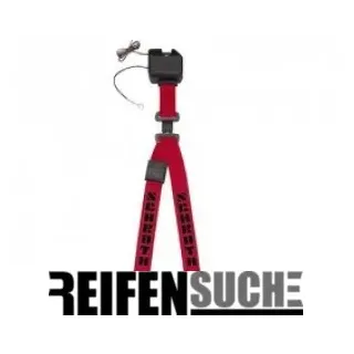 Schroth Gurt - asm autocontrol II rot mit schwarzem Flock rechts