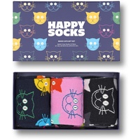 Happy Socks Unisex Socken Mixed Cat Gift Set 36-40