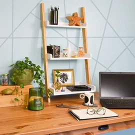 Dune Design DuneDesign Badezimmer Regal Holz Leiter Deko Treppe Bad