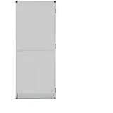 APANA Fliegengitter Tür Alurahmen auf Maß Mückengitter Balkontür,Farbe:weiß (RAL9010),Größe (Breite x Höhe):100 x 210 cm