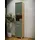 Forte Badschrank 2 Türen, 1 Schublade 40,2 x 186,8 x 34,8 cm Salbei/Braun