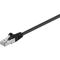 Goobay Netzwerkkabel Schwarz 0,25 m Cat5e F/UTP (FTP)