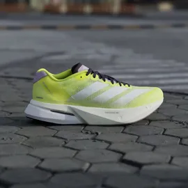 adidas Adizero Boston 13 Damen Solar Yellow/Cloud White/Powder Plum 36 2/3