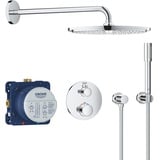 Grohe Grohtherm Duschsystem mit Rainshower Cosmopolitan 310 chrom 34731000