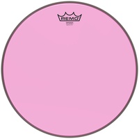 Remo Schlagzeugfell Colortone Emperor Clear 14 Zoll BE-0314-CT-PK pink