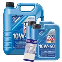 Liqui Moly 7 L Super Leichtlauf 10W-40 + Ölwechsel-Anhänger