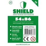 happyshops Shield 21 - 100 Super Premium Kartenhüllen 54x86 mm