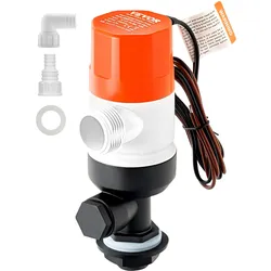 VEVOR Livewell Pumpe 1100GPH 2 Einlässe Süßwasser Salzwasser Bootbelüftungspumpe