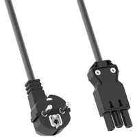 Bachmann 375.045 Anschlussleitung Schwarz 3.00m