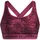 Under Armour Crossback Mid Print Fuchsia Dusk/Lila XS