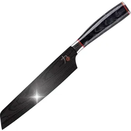 Master Pro MasterPRO BGMP-4127-MBK CUCHILLO NAKIRI 20CM ACERO INOX TESTU MP Küchenmesser-Sets, Multoclor