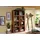 Massivmoebel24 Bücherregal CUBUS 96 x 35 x 174 cm Braun