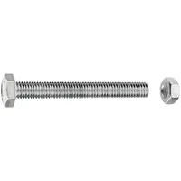 Connex Sechskantschrauben M10 x 25 mm 75 Stück