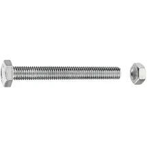 Connex Sechskantschrauben M10 x 25 mm 75 Stück