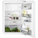 AEG SFS688FCAF Einbaukühlschrank, Nischenhöhe: 88cm, 118L, Festtürtechnik, Optispace, Frostmatic, LED-Display