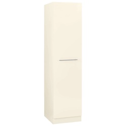 Seitenschrank WIHO KÜCHEN „Flexi2“ Schränke Gr. B/H/T: 50 cm x 200 cm x 57 cm, front und korpus: magnolia Seitenschrank
