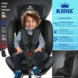Kidiz Autokindersitz schwarz