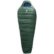 Deuter Orbit 0° Schlafsack links-Grün-Regular