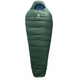 Deuter Orbit 0° Schlafsack links-Grün-Regular
