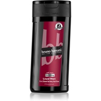 Loyal Man Showergel, 3-in-1 Duschgel für Körper, Haar und Gesicht, mit stilvollem Herrenduft, 250 ml