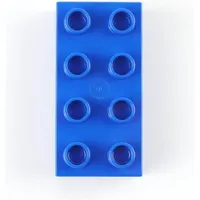 LEGO Duplo 2x4 Steine Blau 3011