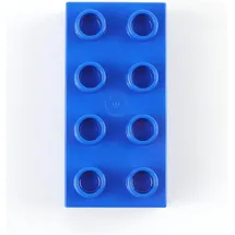 LEGO Duplo 2x4 Steine Blau 3011