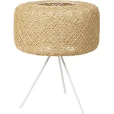 OSRAM Decor Paper Bale dekorative Stehleuchte aus Papier und Metall, 400mm, mit E27 Fassung, IP20, beige - Beige