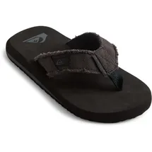 QUIKSILVER Herren Monkey Abyss Youth Sandale, Black Black Brown, 31 EU